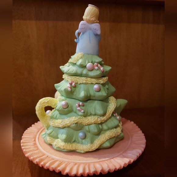 Christmas Tree Precious Moments Figurine 2000 Collection, rare - Picture 5 of 10